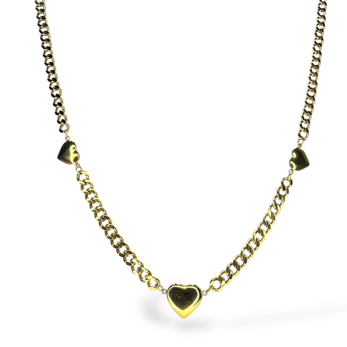 Have My Heart Necklace Gold Heart Necklace | You Are Loved Jewelry Gift | Feminine Chain Necklace | Encouragement Gift for Women