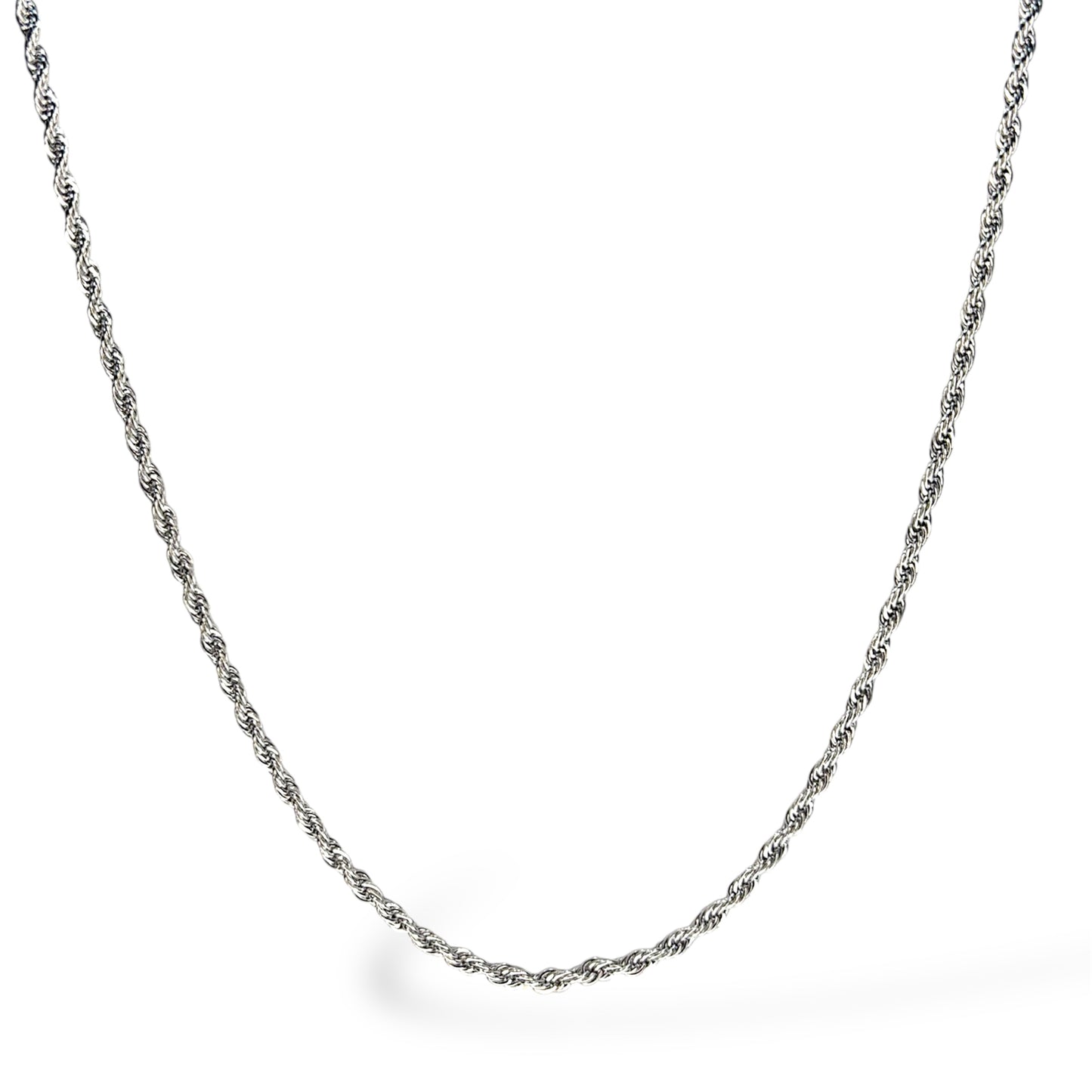Men’s Silver Rope Chain