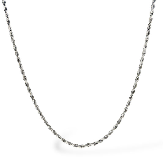 Men’s Silver Rope Chain