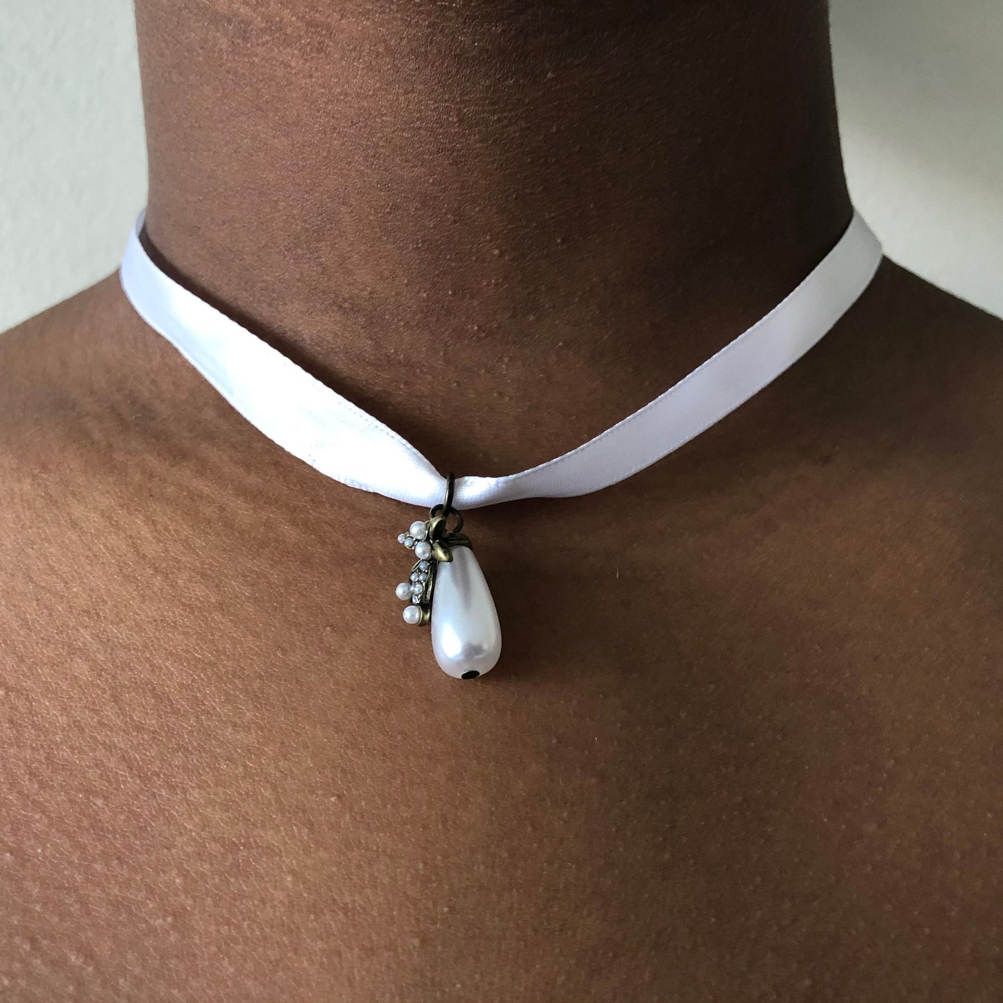 Brigderton Pear Tear Drop Necklace