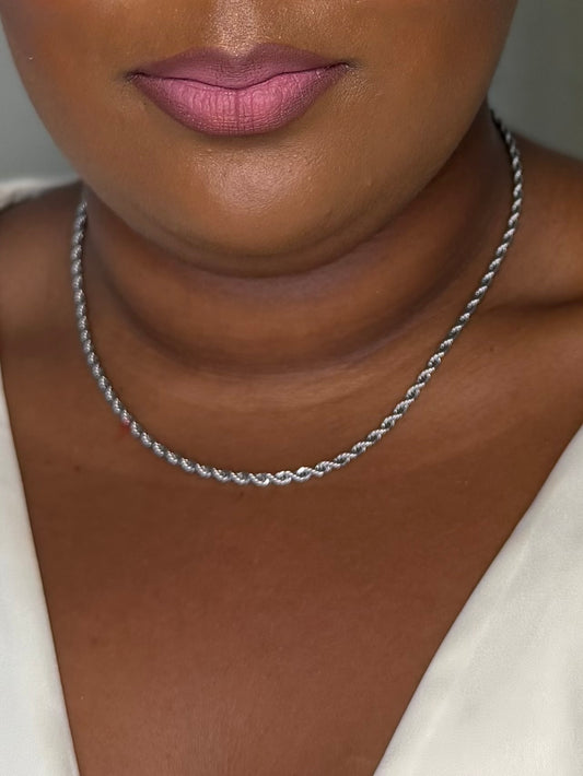 Silver Rope Chain