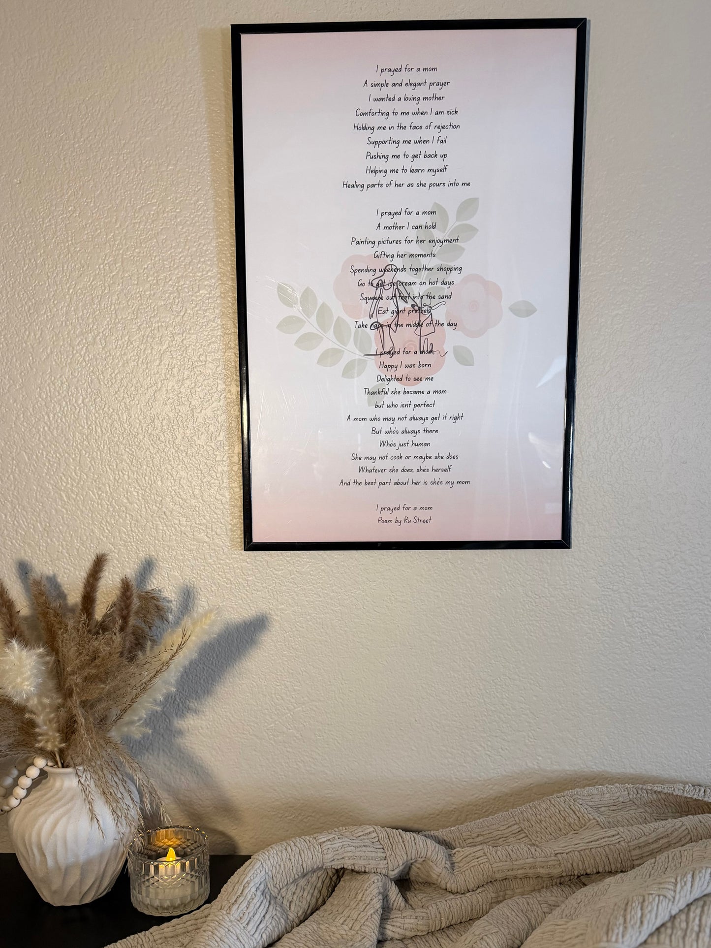 I prayed for a mom